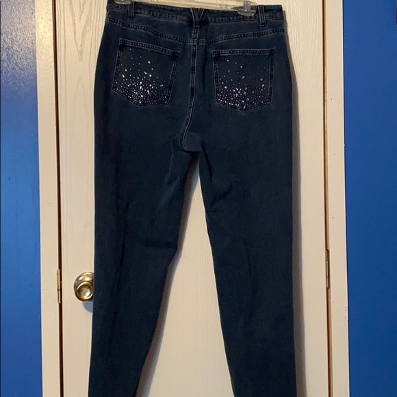Quacker Factory Bling jeans - Picture 2 of 9